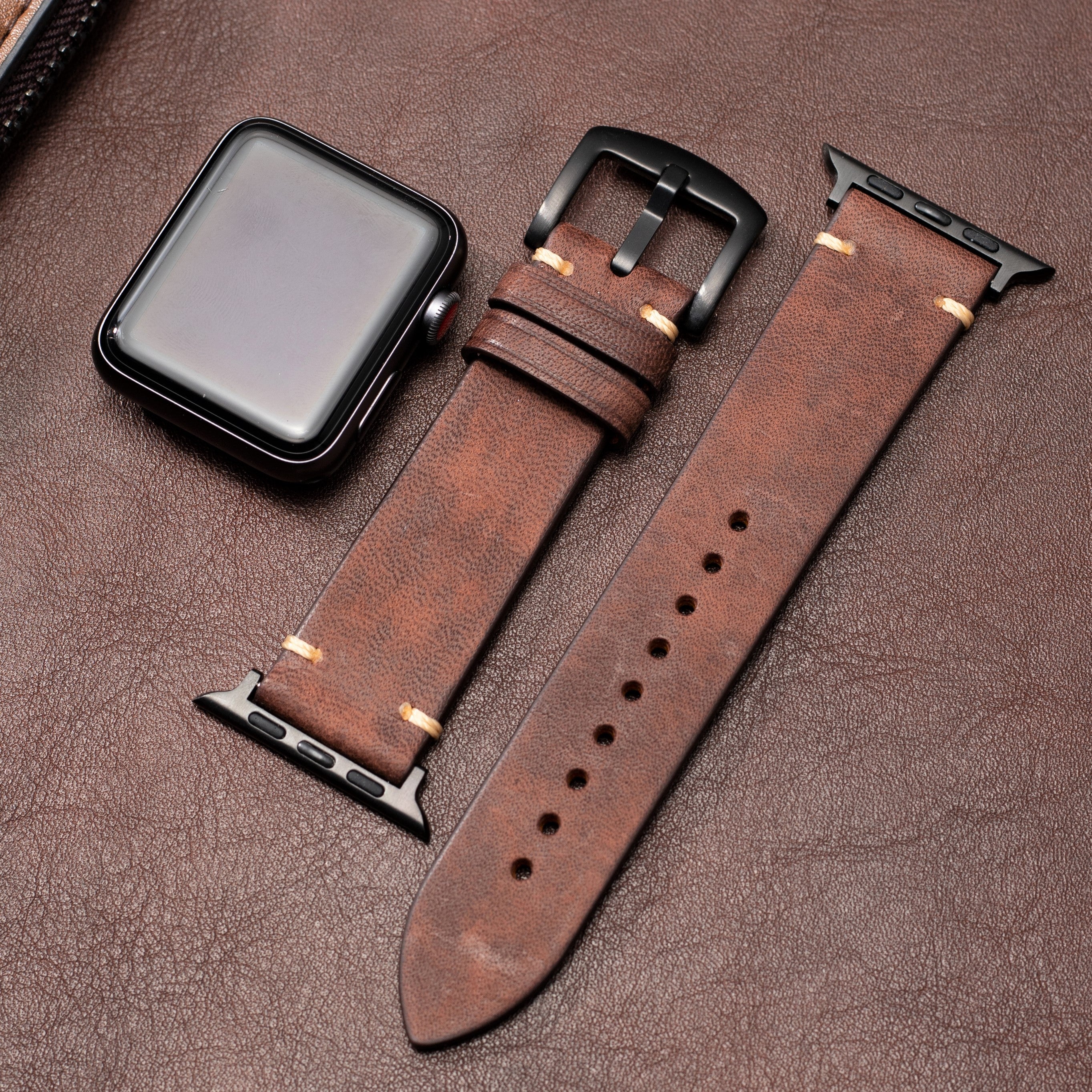 Modern Leather Band - Dark Brown