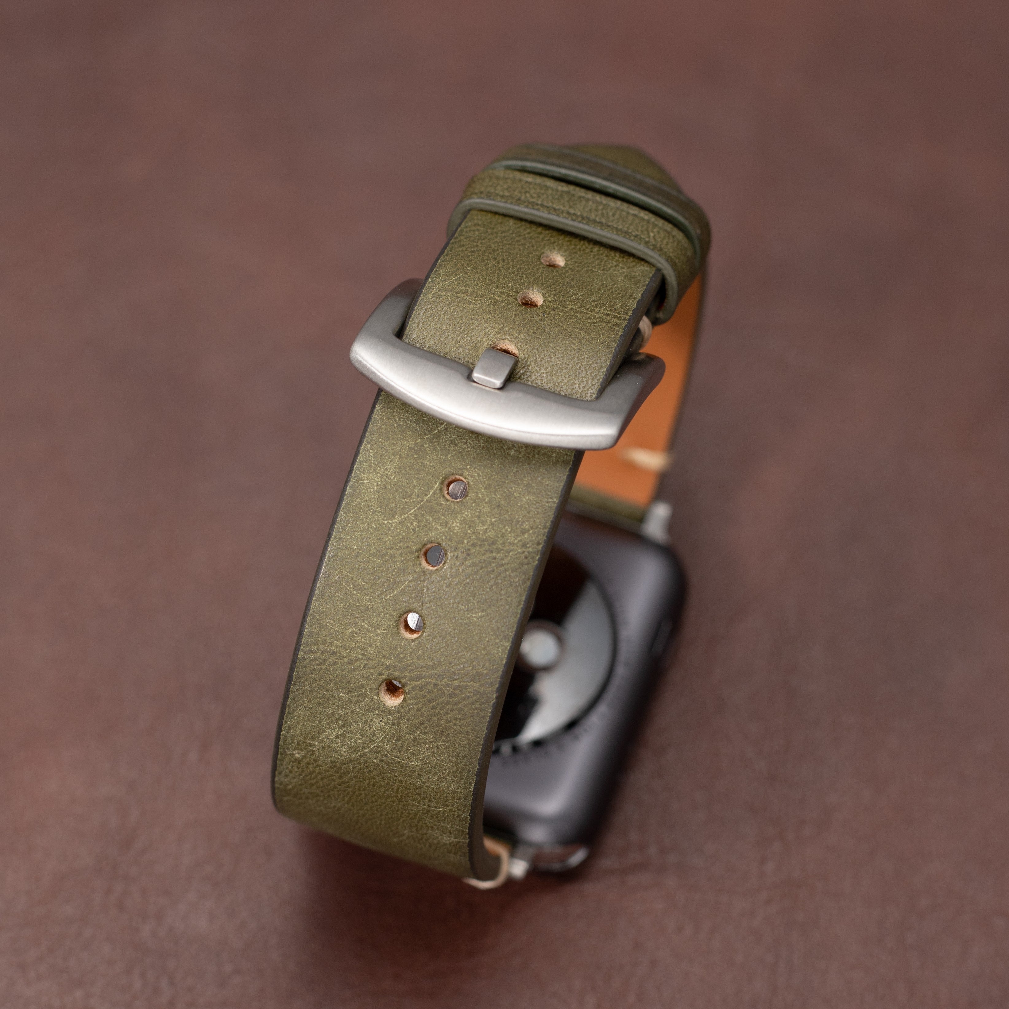 Modern Leather Band - Green