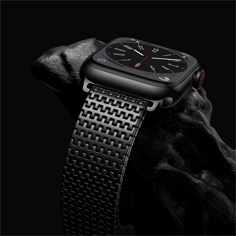 Designer Domino Stainless Steel Magnet Band For Apple Watch