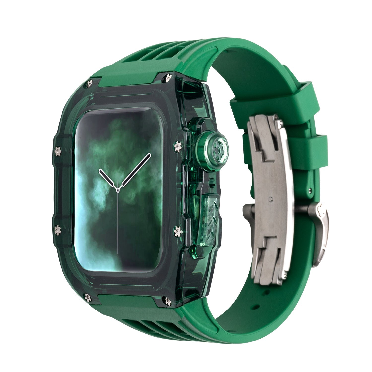 RM V30 Glacier Series FluoroelastomerCase Retrofit Kit For Apple Watch
