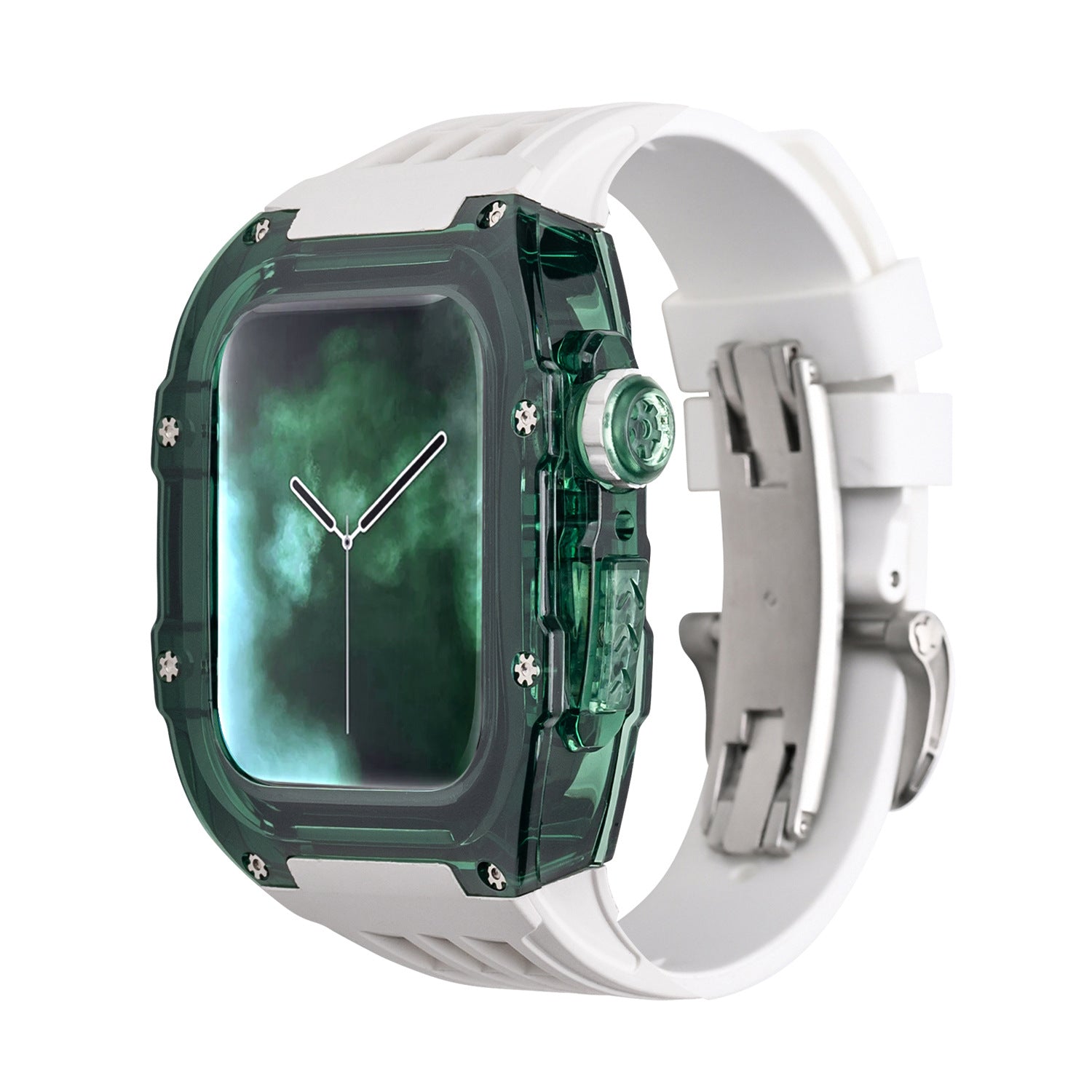 RM V30 Glacier Series FluoroelastomerCase Retrofit Kit For Apple Watch