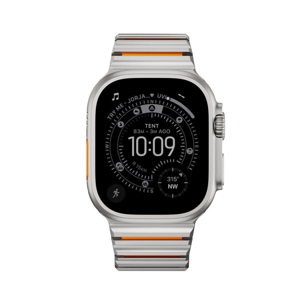 The GEMINI Wave Titanium Band