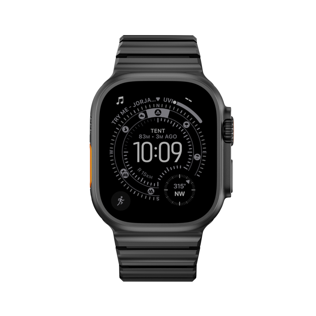 The GEMINI Wave Titanium Band