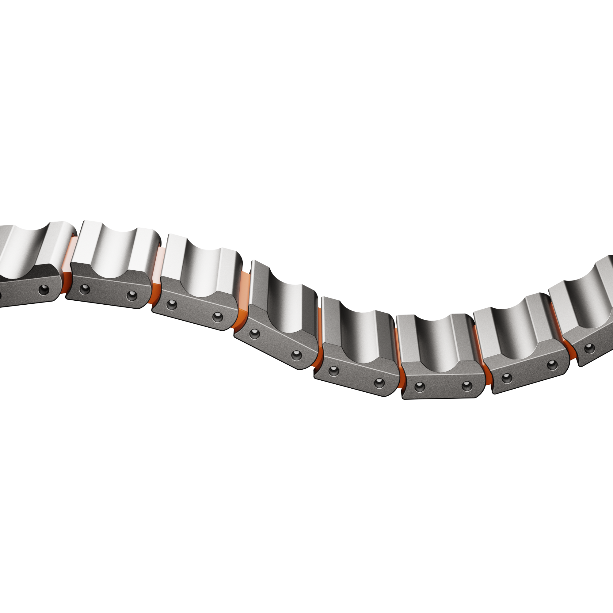 The GEMINI Wave Titanium Band