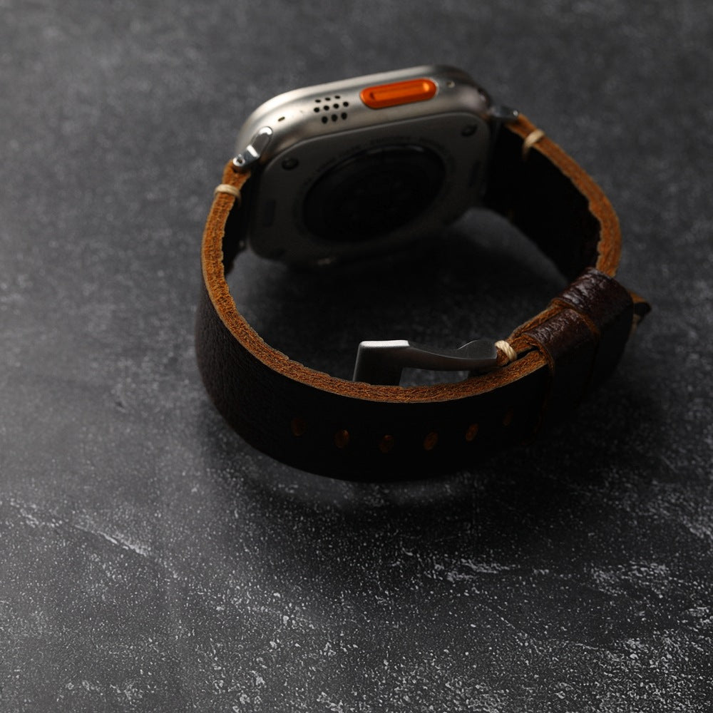 Vintage Horween Leather Band