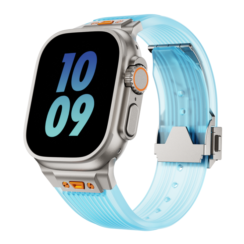 RM Transparent Silicone Band For Apple Watch