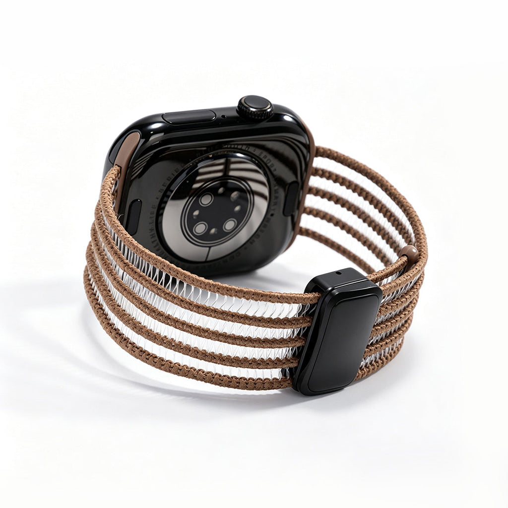 Woven Air — Fish Silk Mesh Band for Apple Watch