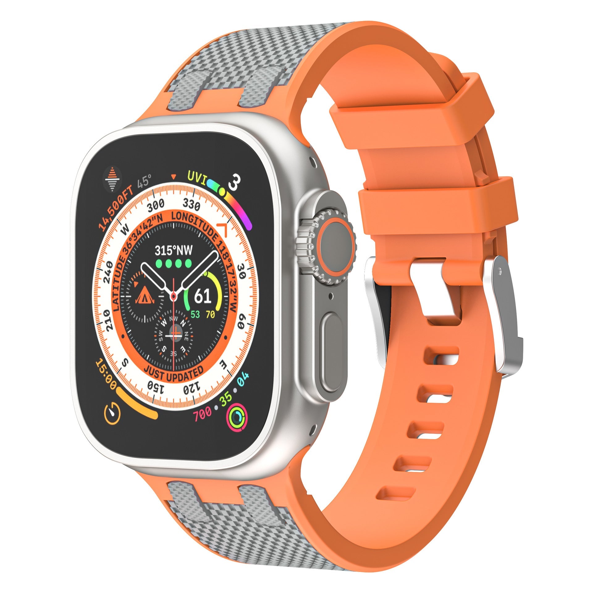 AP Dual Color Matching Silicone Band For Apple Watch