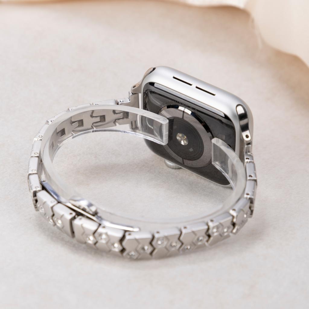 Honeycomb Pavé Crystal Link Bracelet