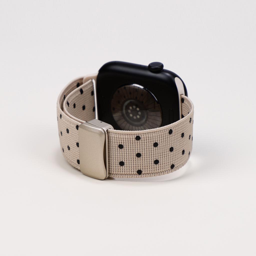 Cute Polka Dot Magnetic Nylon Strap for Apple Watch