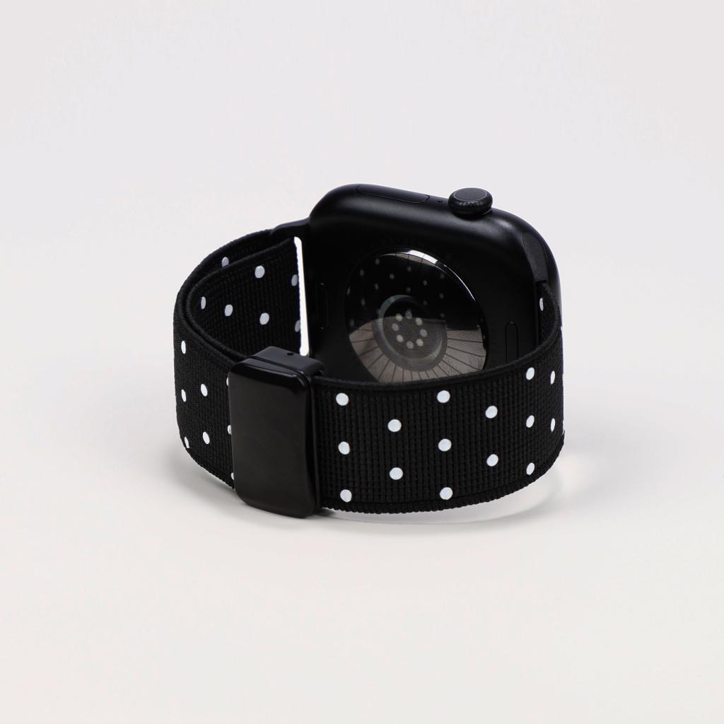 Cute Polka Dot Magnetic Nylon Strap for Apple Watch