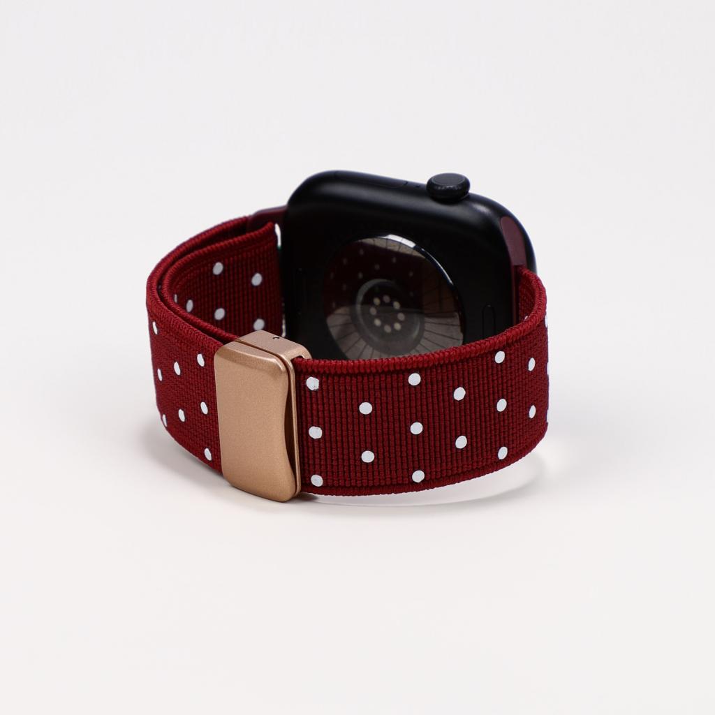 Cute Polka Dot Magnetic Nylon Strap for Apple Watch