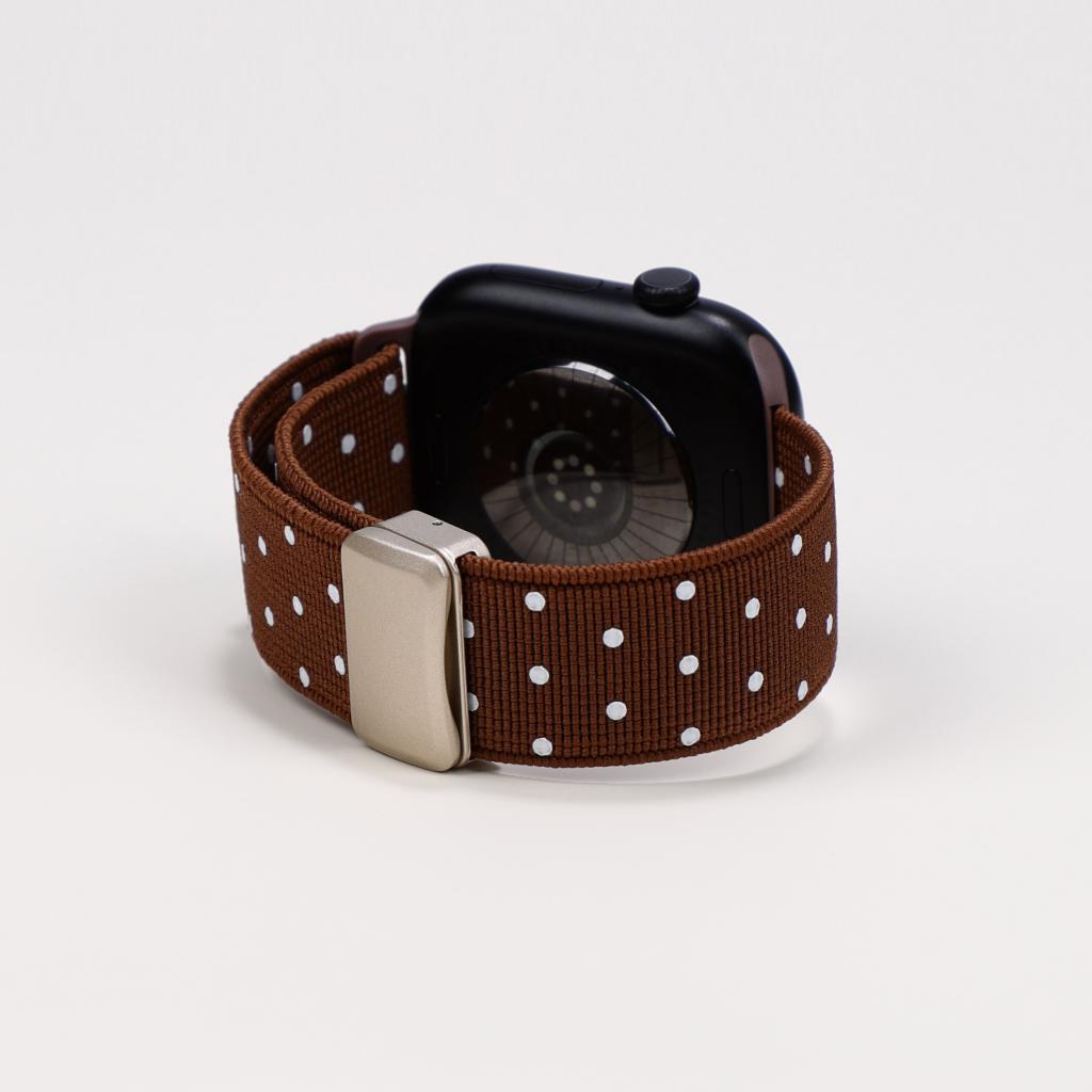 Cute Polka Dot Magnetic Nylon Strap for Apple Watch
