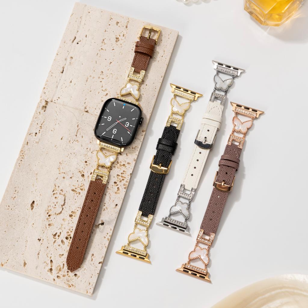 Mariposa Leather Apple Watch Strap