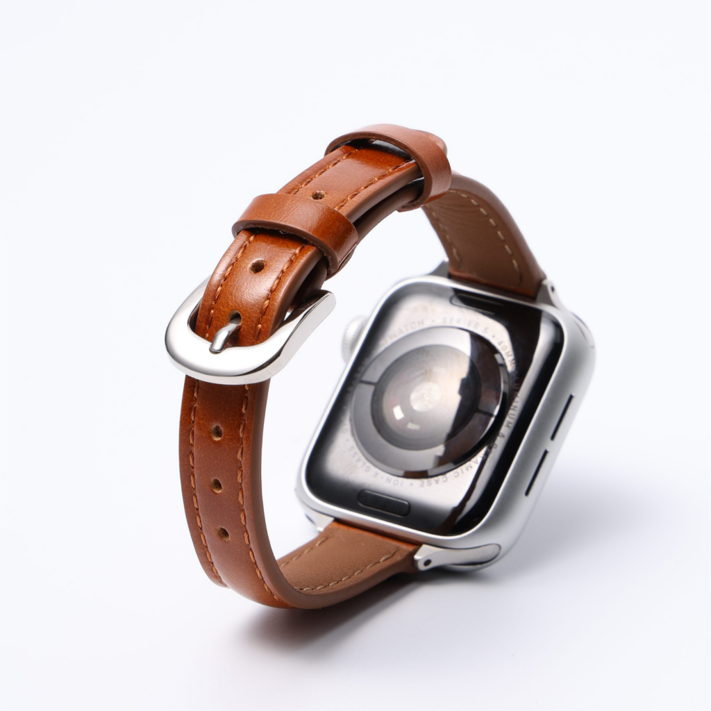 Retro Oil-Wax Leather Apple Watch Strap