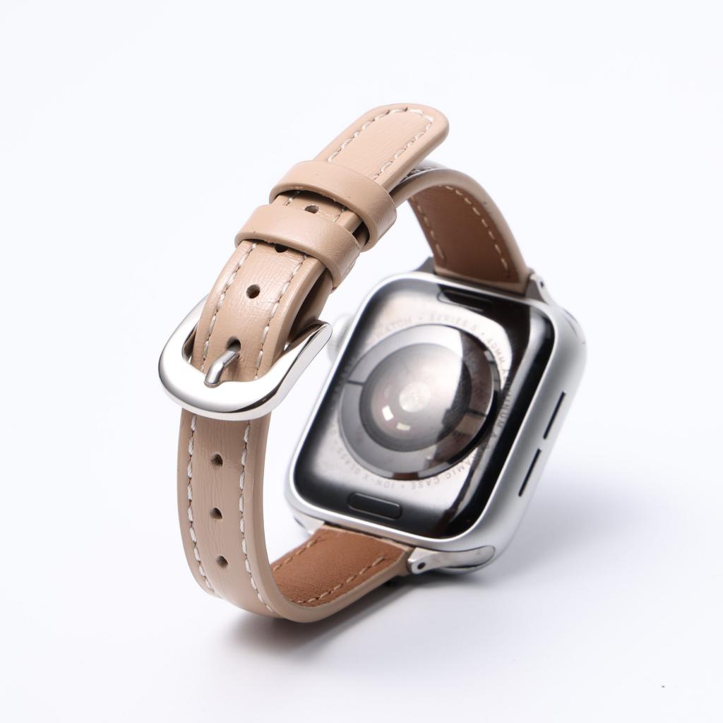 Retro Oil-Wax Leather Apple Watch Strap
