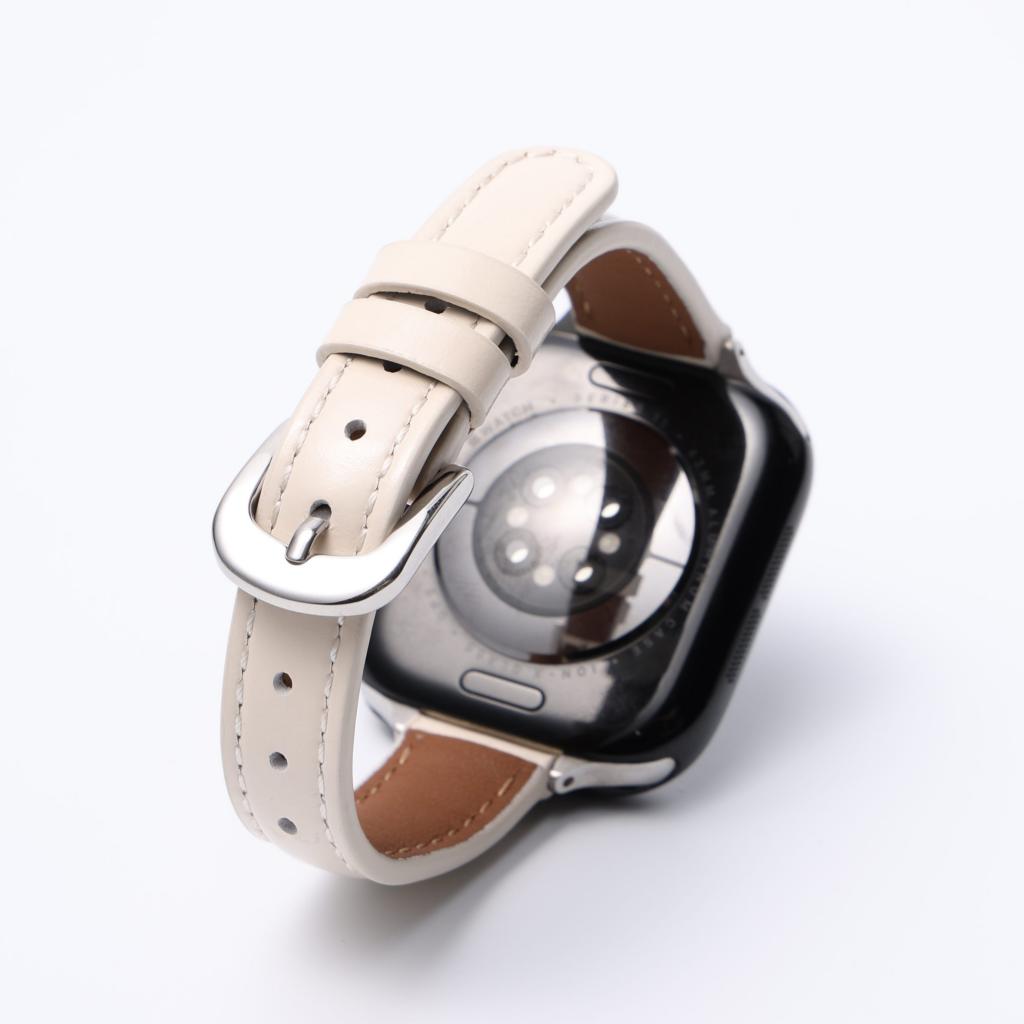 Retro Leather Apple Watch Strap