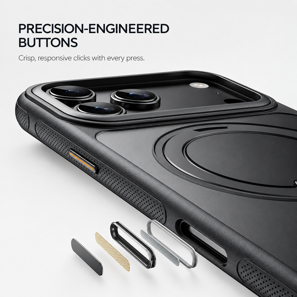 MagSafe iPhone Case with 360° Kickstand