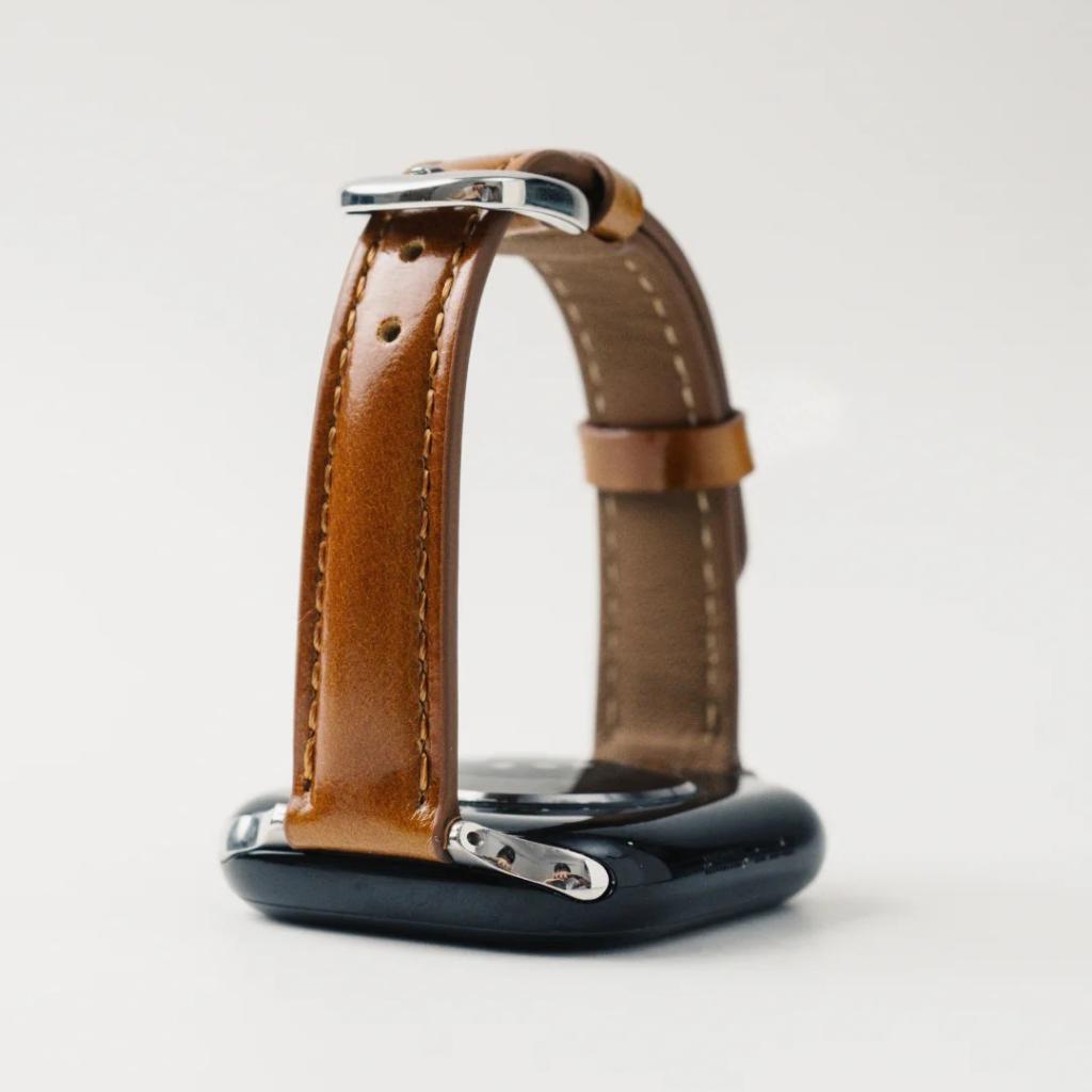 Retro Leather Apple Watch Strap