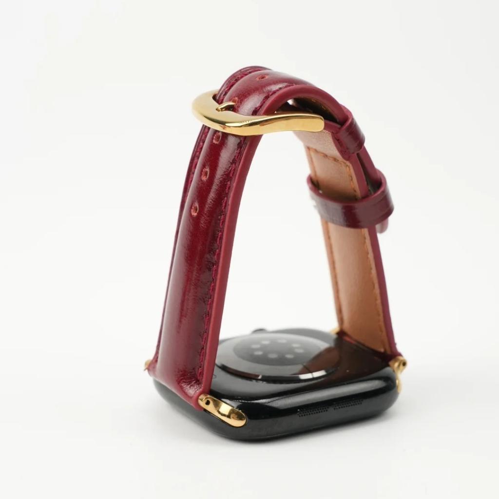 Retro Oil-Wax Leather Apple Watch Strap