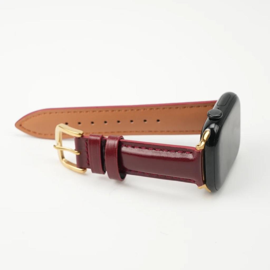Retro Oil-Wax Leather Apple Watch Strap