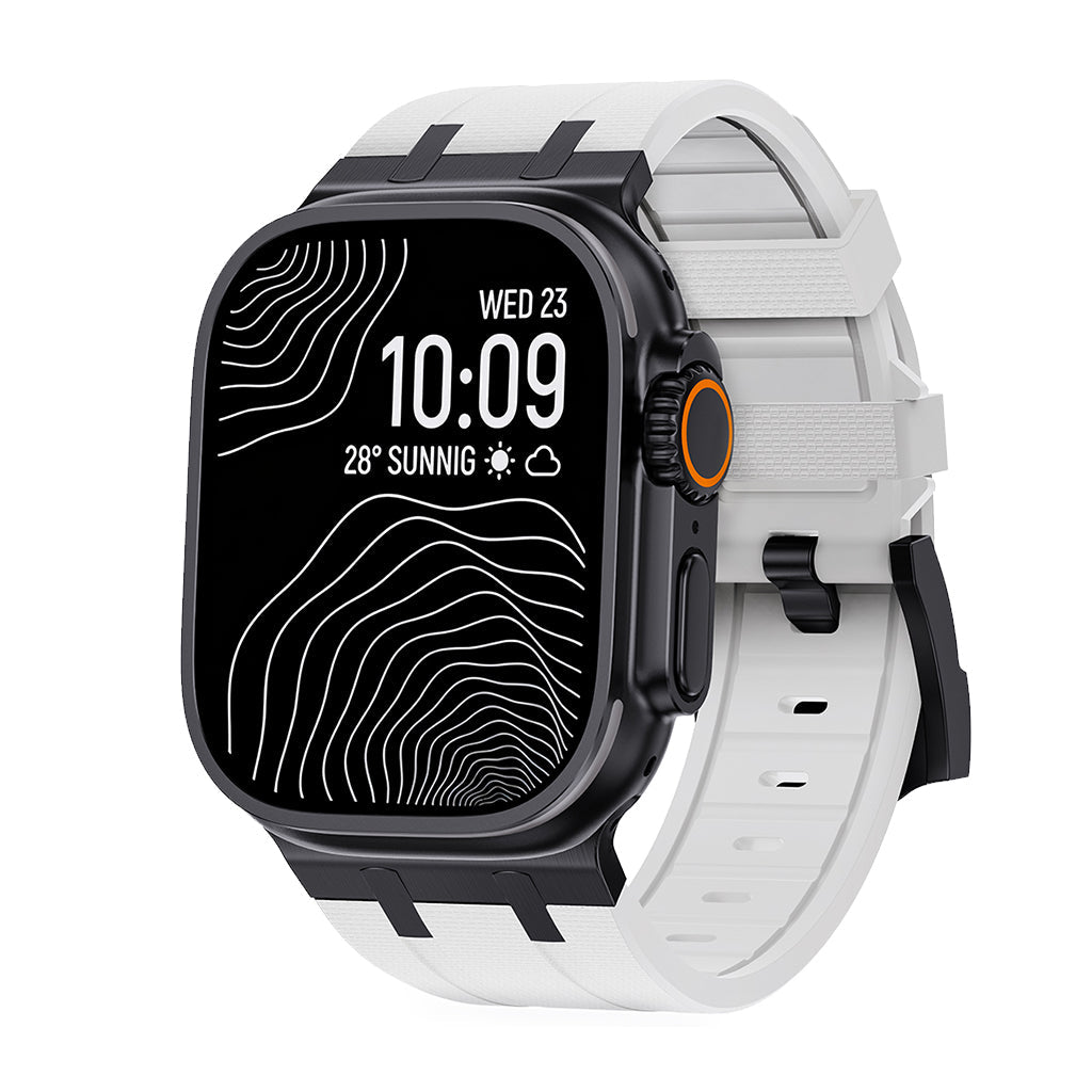 AP-Style Integrated FKM Rubber Apple Watch Band
