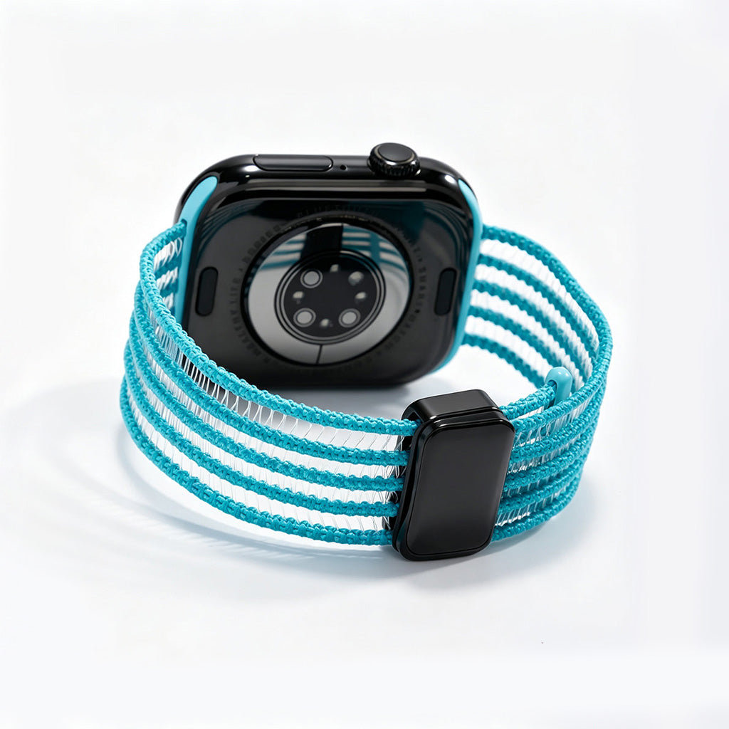 Woven Air — Fish Silk Mesh Band for Apple Watch