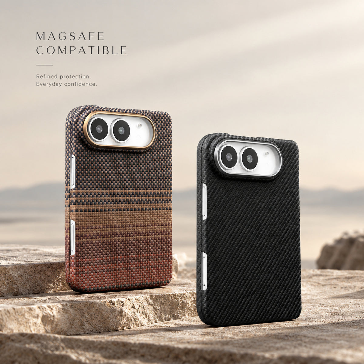 Aramid Fiber Case for iPhone Duo