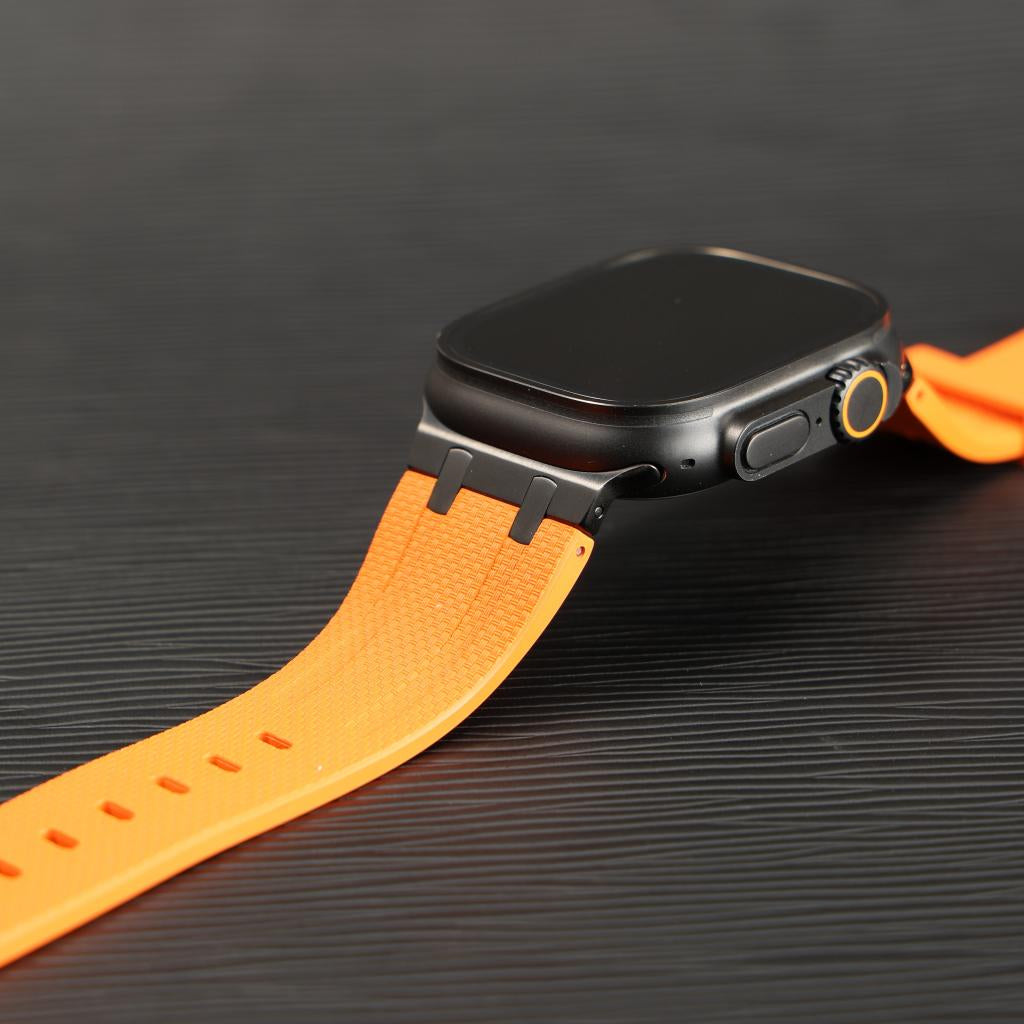 AP-Style Integrated FKM Rubber Apple Watch Band
