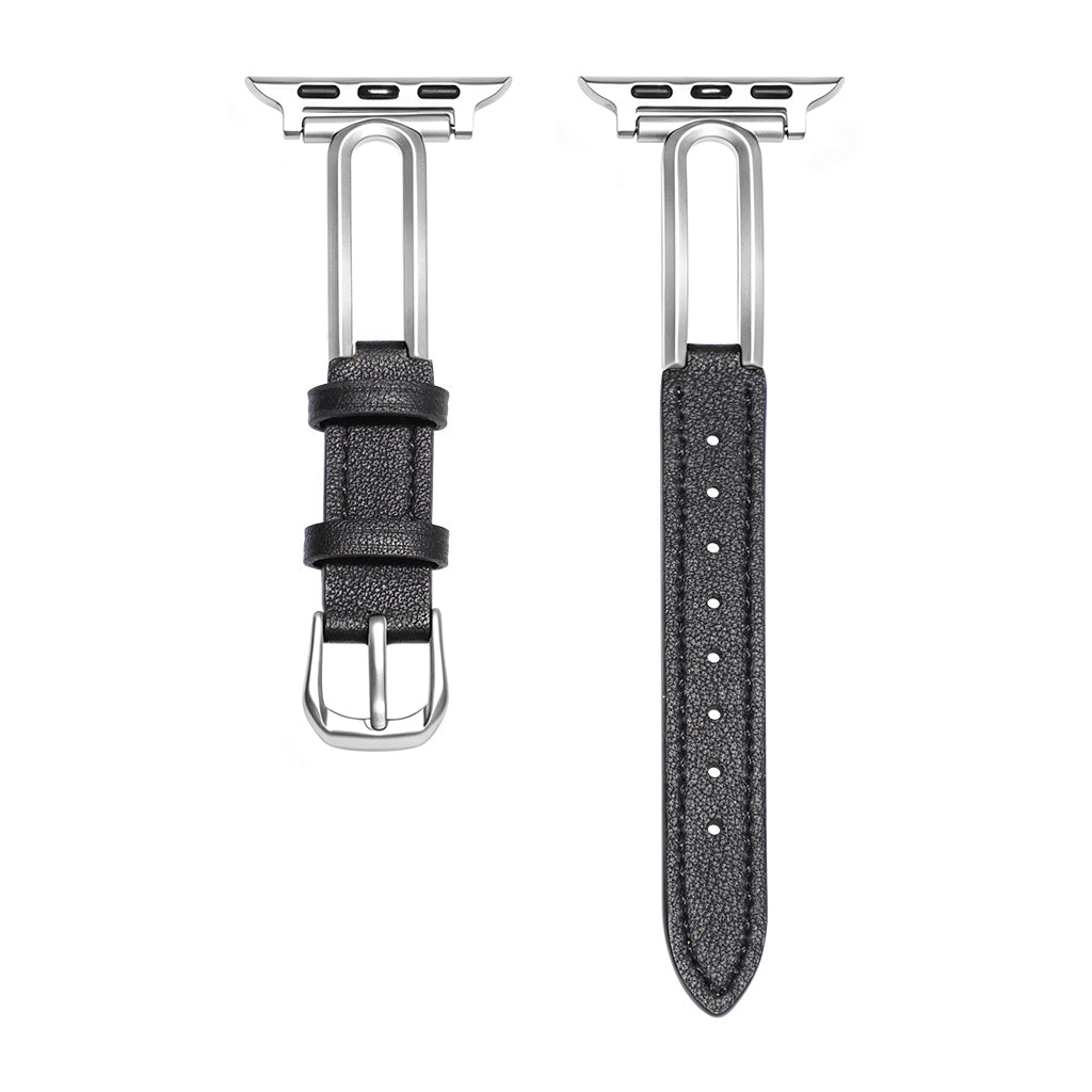 Aura Slim Leather Apple Watch Strap