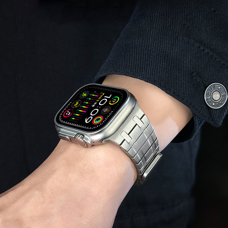 AP Frosted Stainless Steel Magnetic Band For Apple Watch