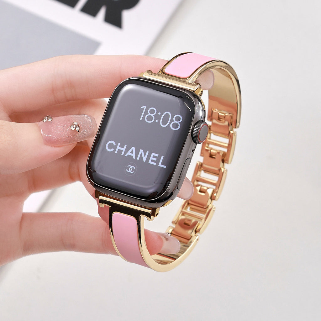 Crescent Metal Bracelet for Apple Watch