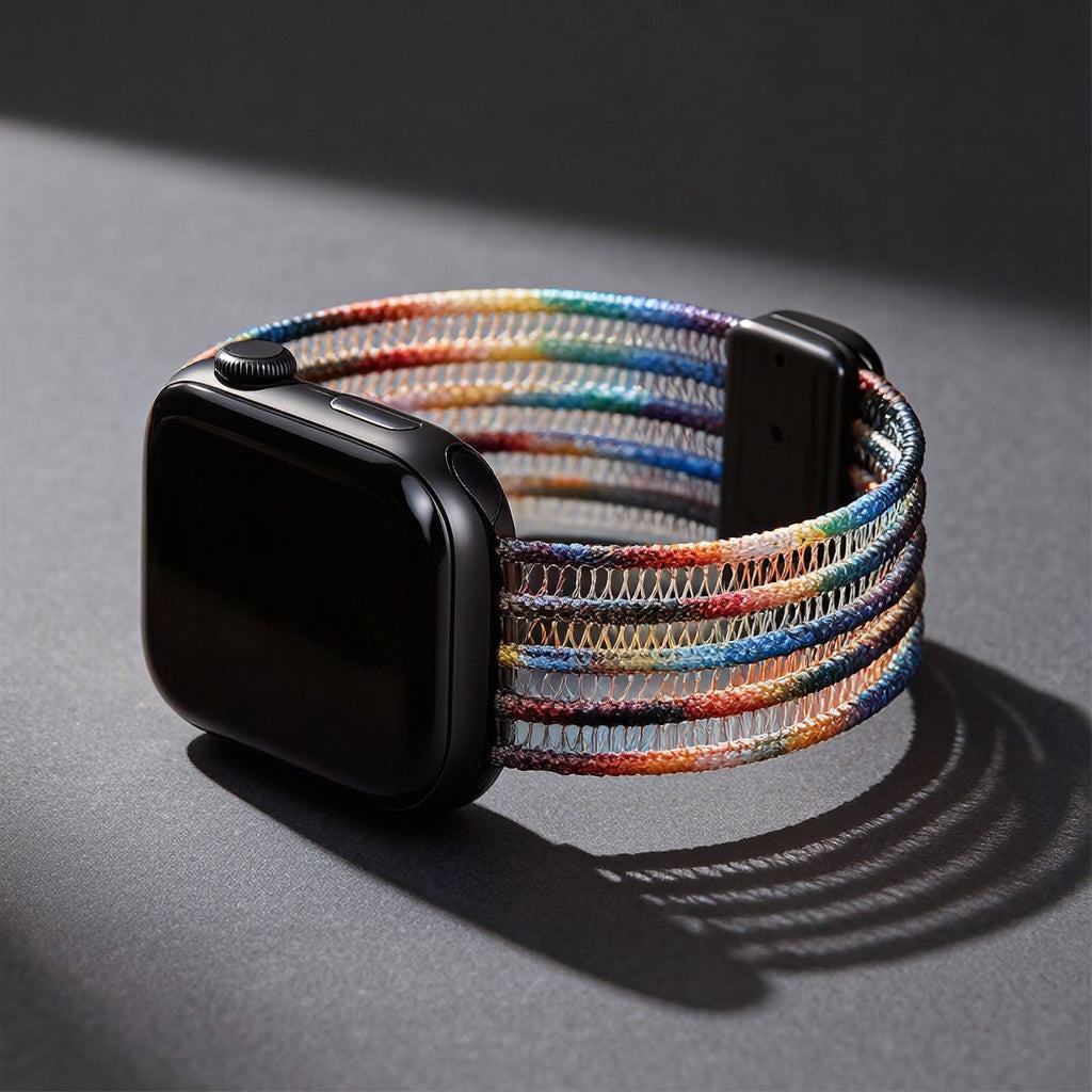 Woven Air — Fish Silk Mesh Band for Apple Watch