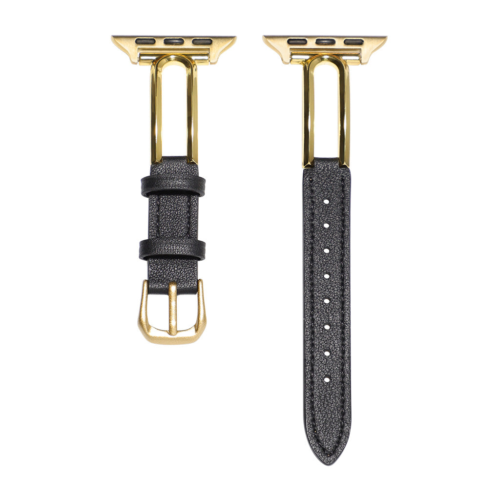Aura Slim Leather Apple Watch Strap