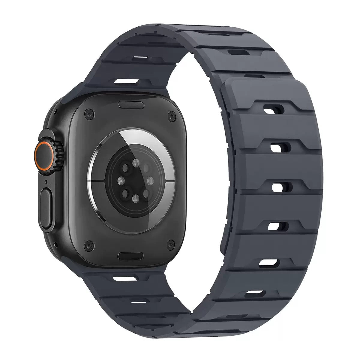 Breathable Magnetic Silicone Apple Watch Strap