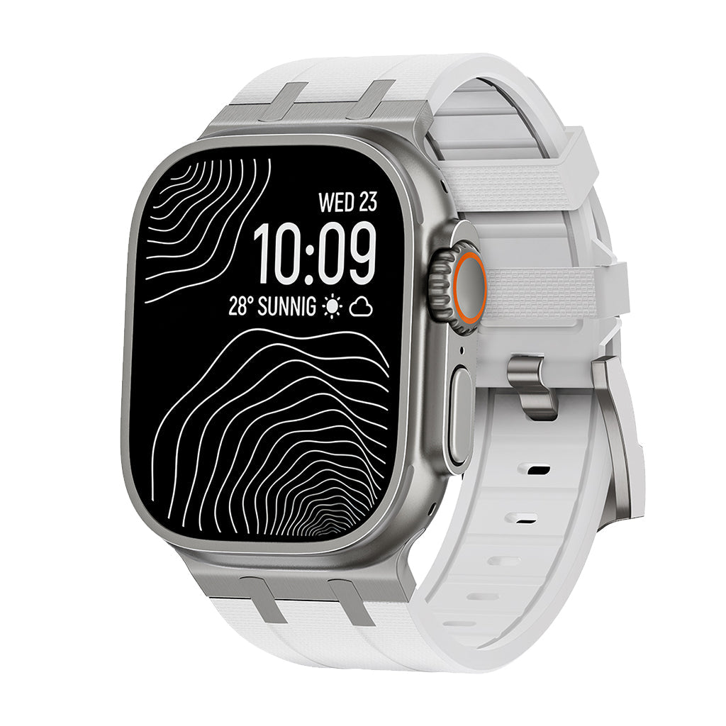 AP-Style Integrated FKM Rubber Apple Watch Band
