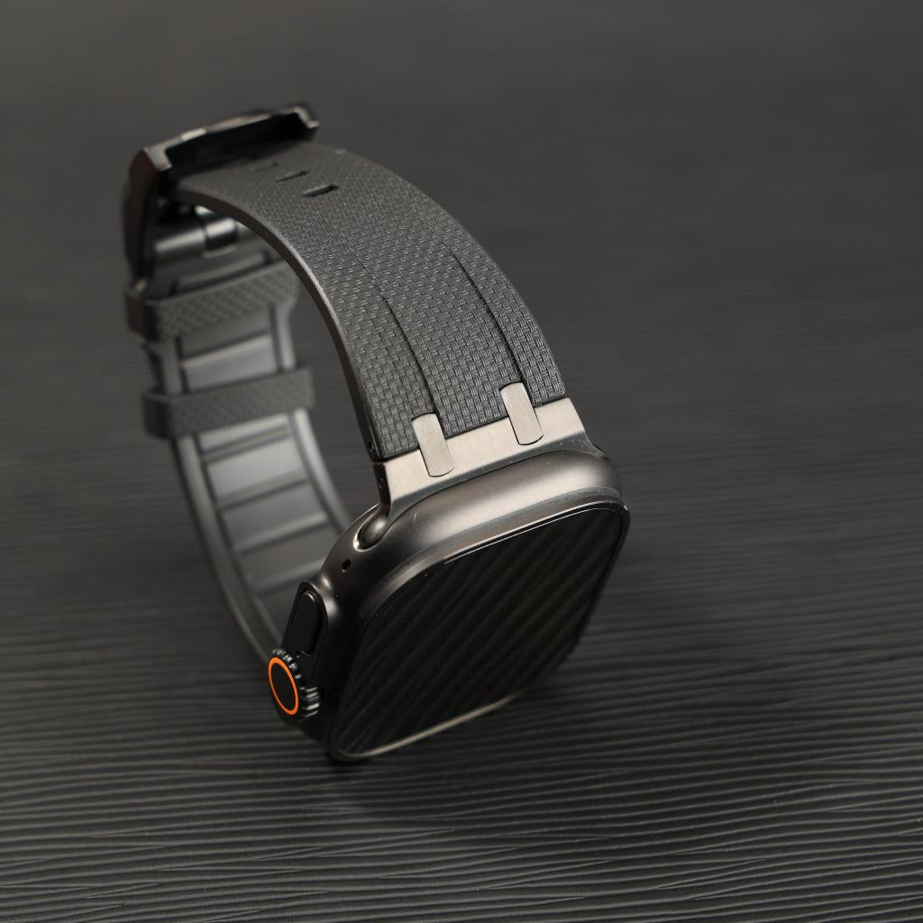 AP-Style Integrated FKM Rubber Apple Watch Band