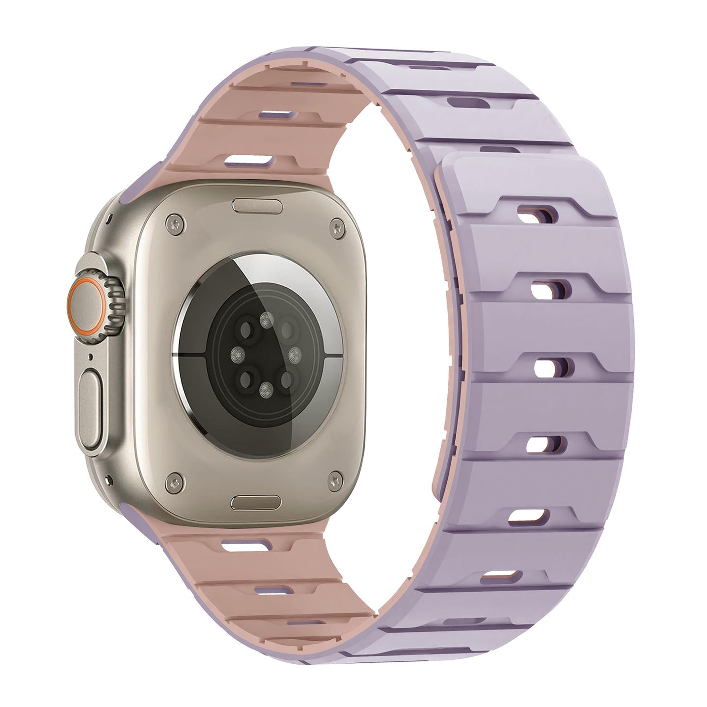 Breathable Magnetic Silicone Apple Watch Strap