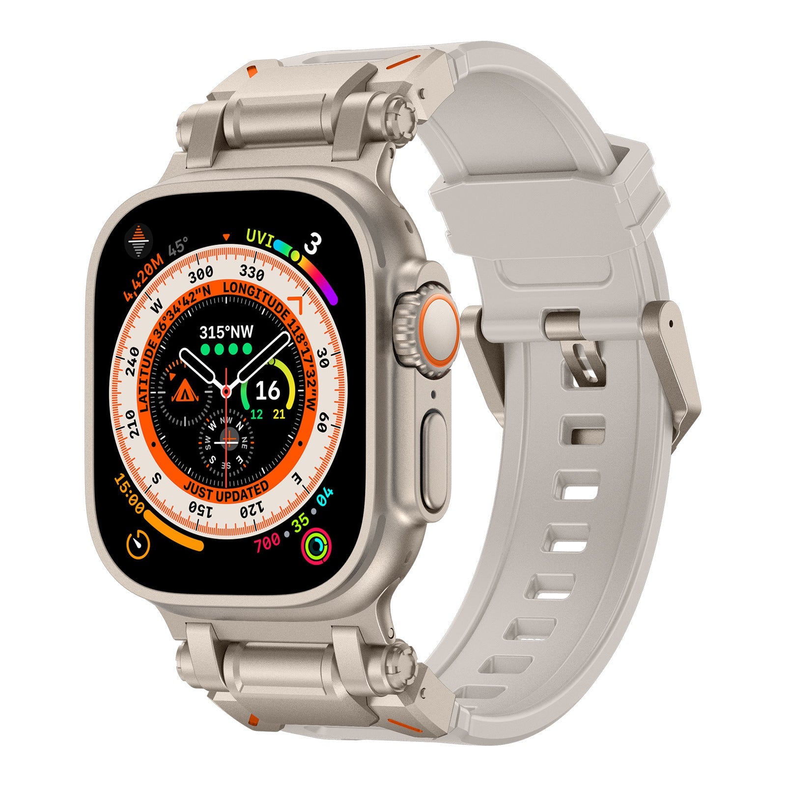 Explorer FKM Rubber Band For Apple Watch