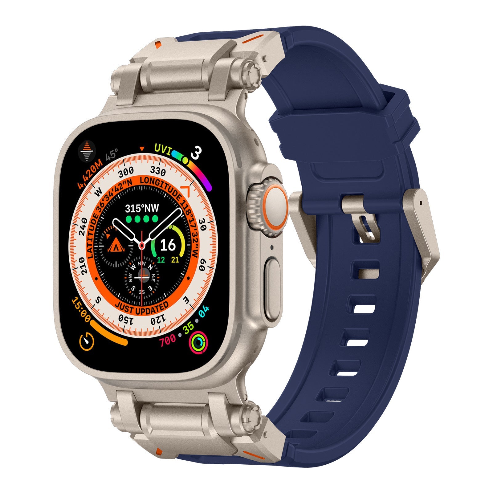 Explorer FKM Rubber Band For Apple Watch