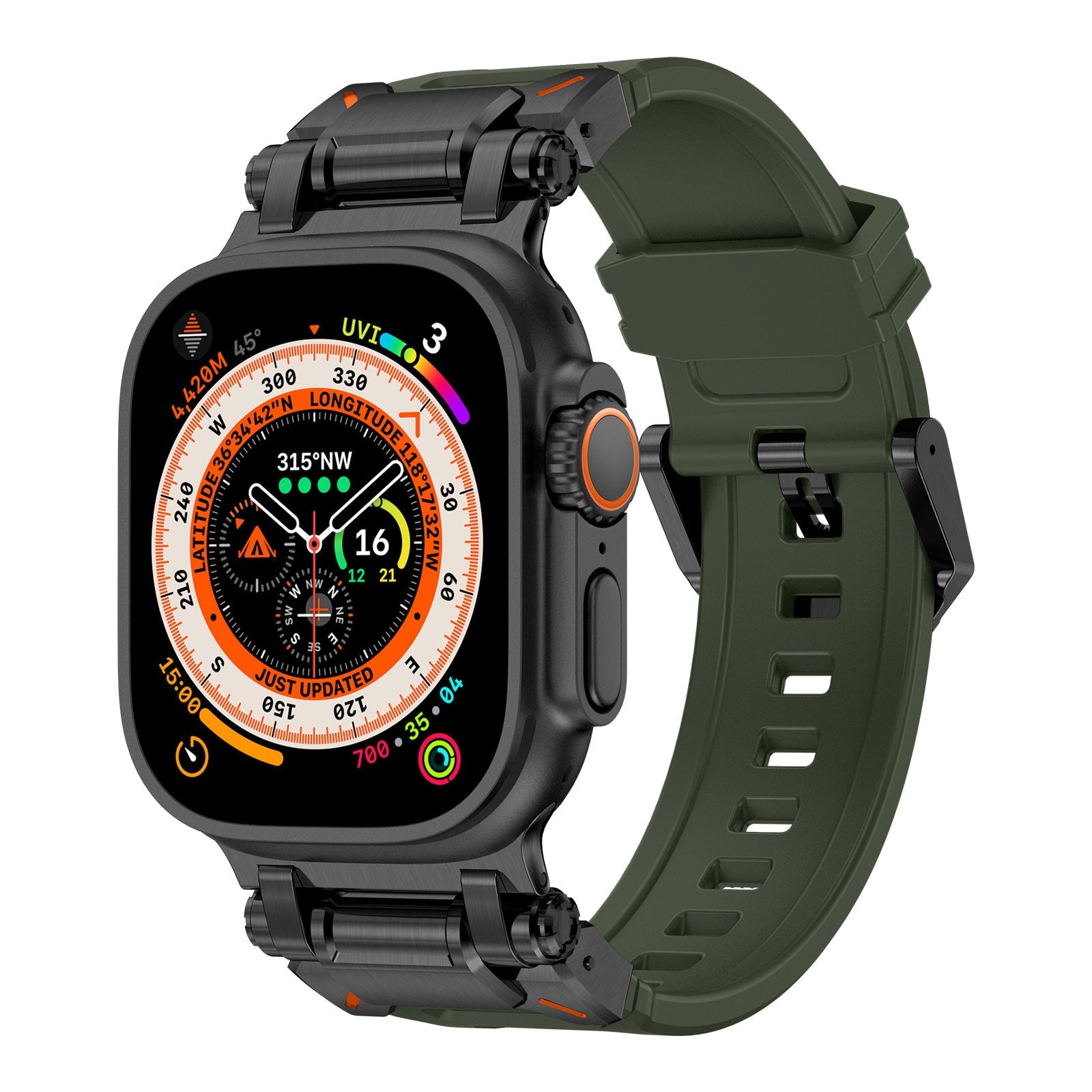 Explorer FKM Rubber Band For Apple Watch