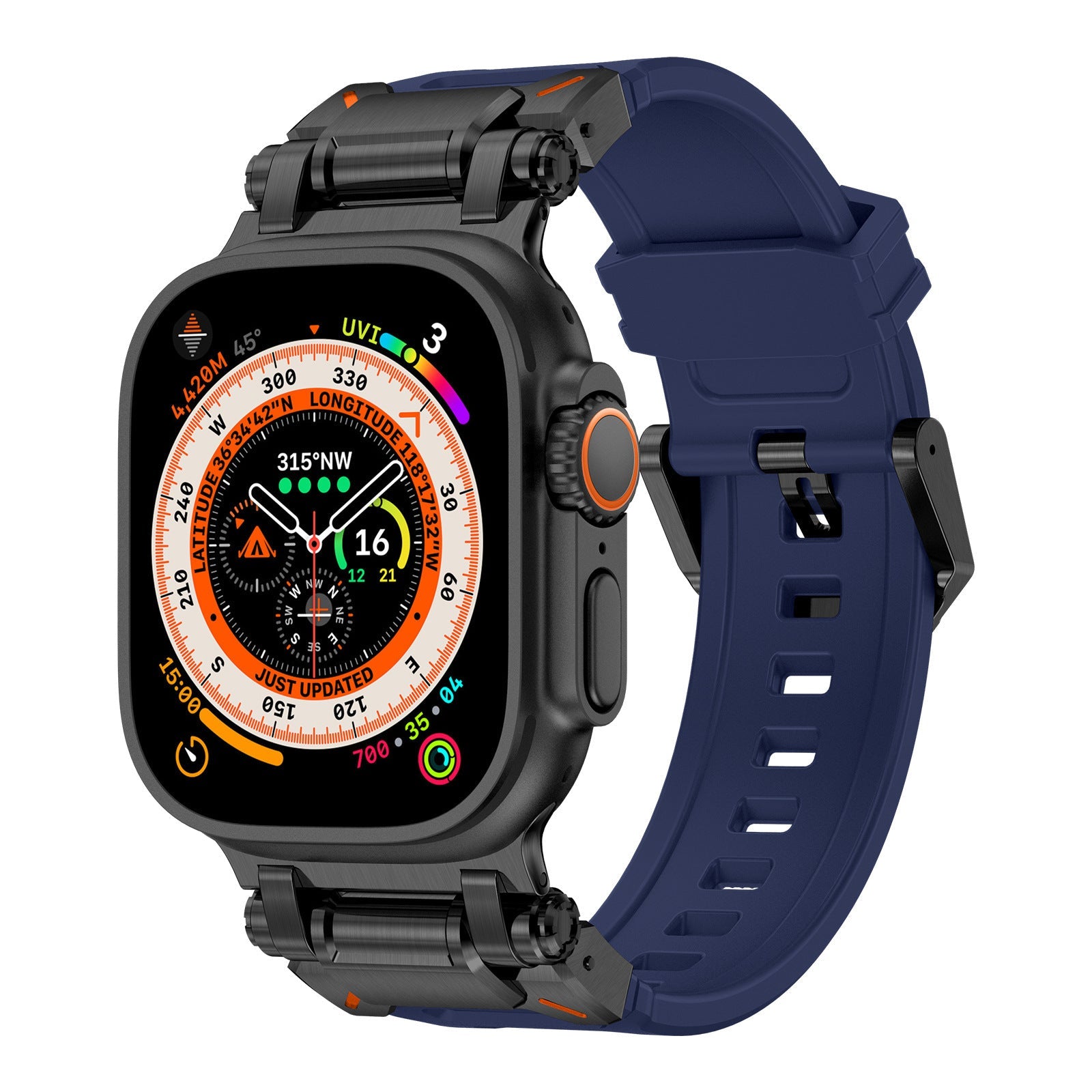 Explorer FKM Rubber Band For Apple Watch