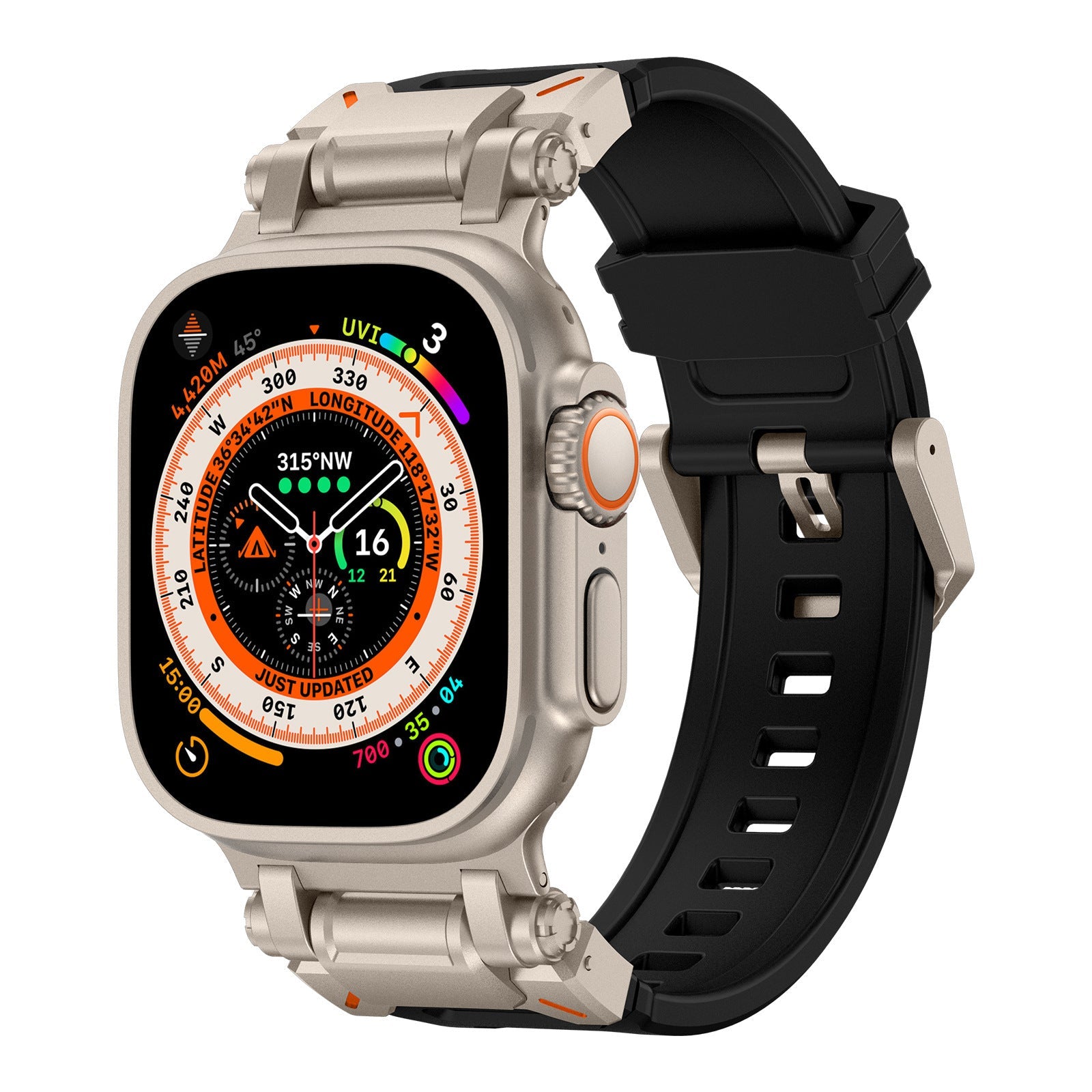 Explorer FKM Rubber Band For Apple Watch
