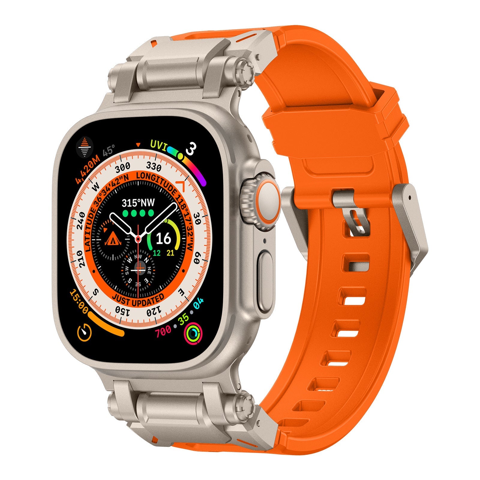 Explorer FKM Rubber Band For Apple Watch