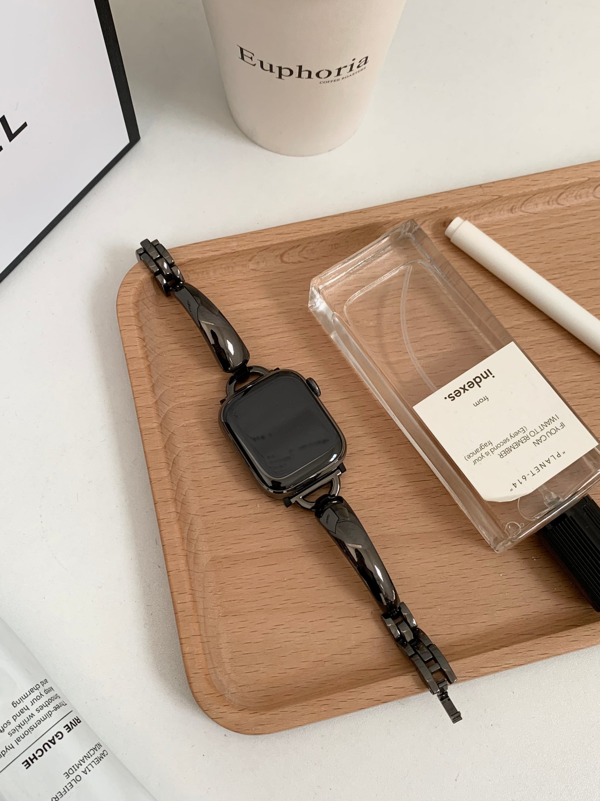 Simple Metal Bracelet For Apple Watch