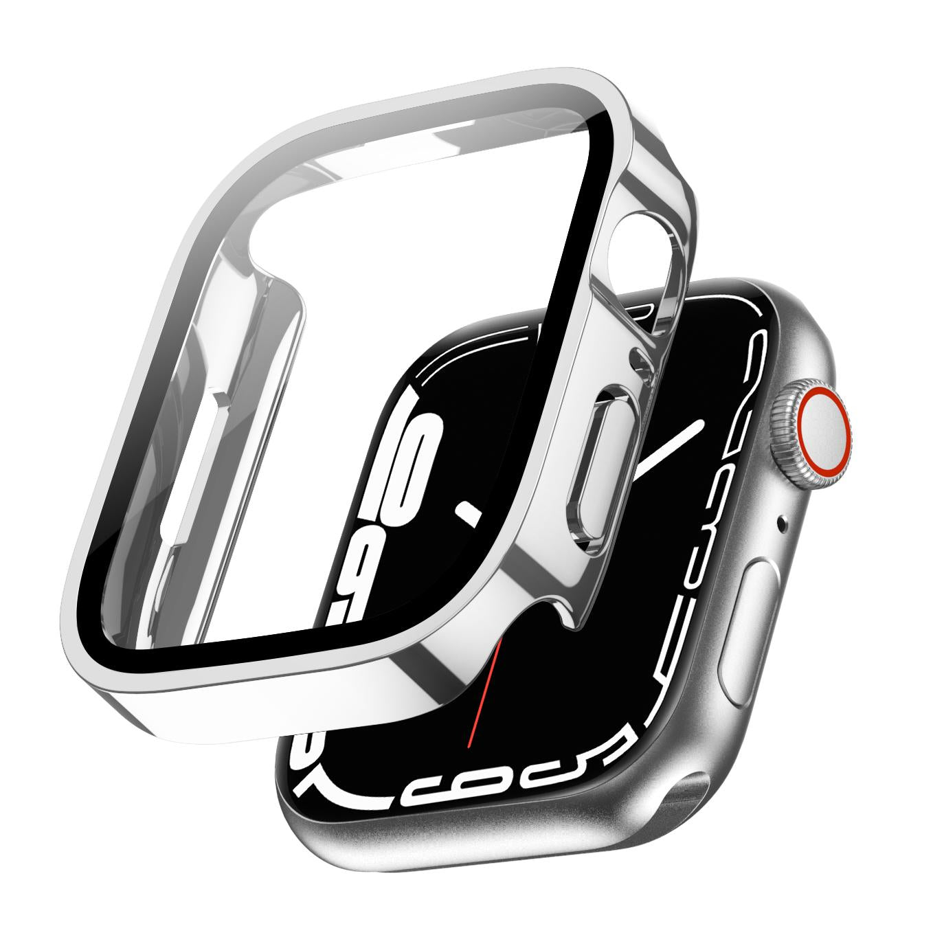 Waterproof Watch Case With Tempered Glass Film