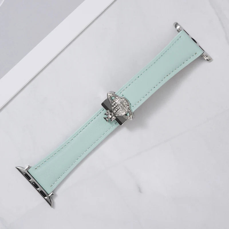 Saturn Magnetic Leather Strap