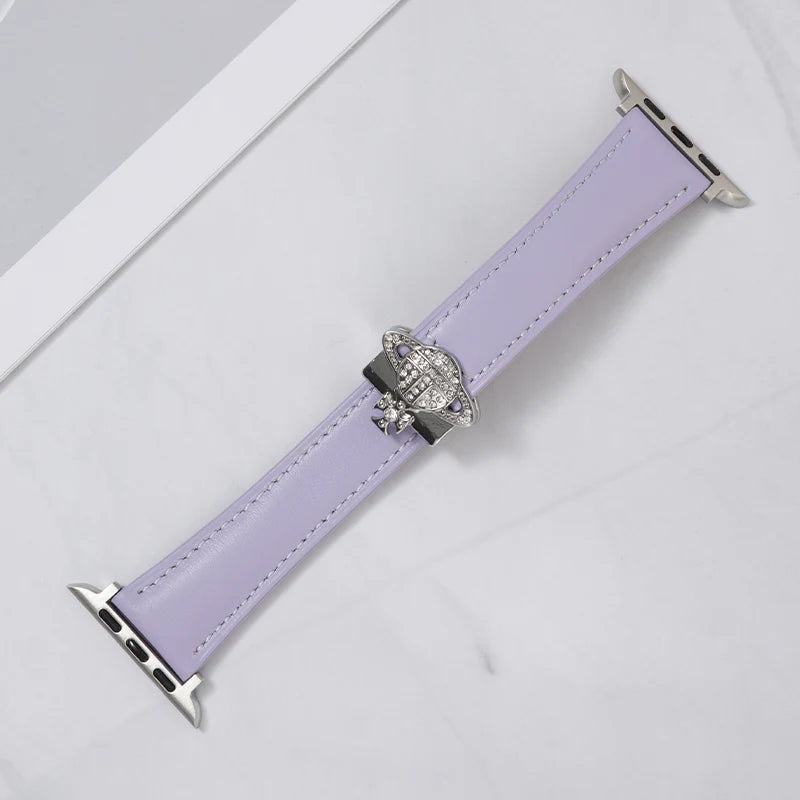 Saturn Magnetic Leather Strap