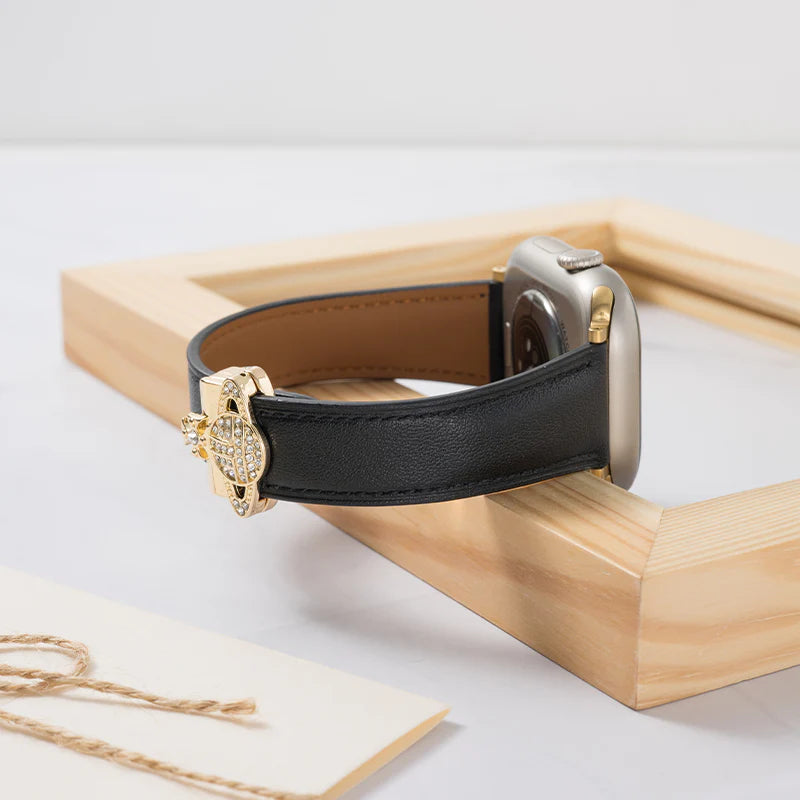 Saturn Magnetic Leather Strap