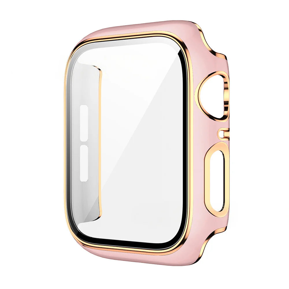 Waterproof Watch Case With Tempered Glass Film